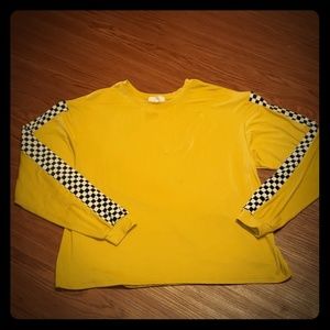 Checkered Long Sleeve Tee
